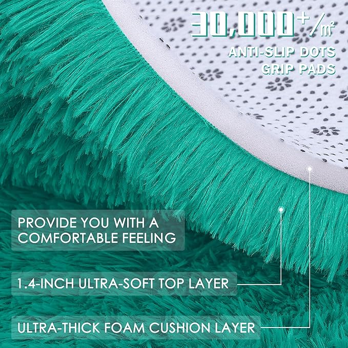 OLANLY 2x4 Machine Washable Runner Rugs - Image 8