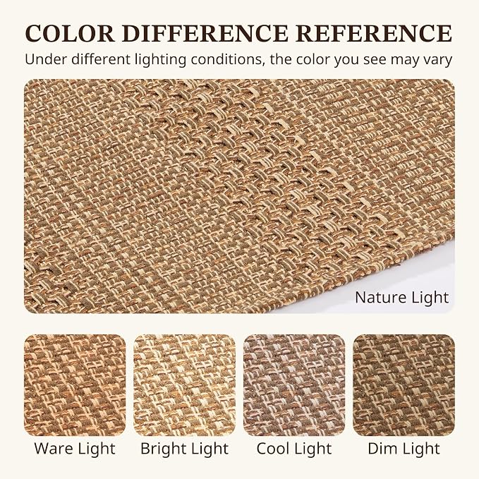 MatEssenz 20"x48" Kitchen Mats for Floor, Woven Kitchen Rugs, Machine Washable - Image 9