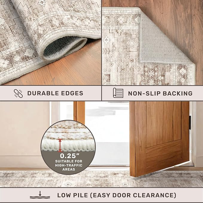 Hazo Haus Washable 3x12 Long Runner Rug - Image 4