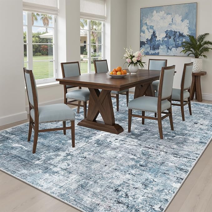Soalmost Area Rug 6x9 Abstract Rugs - Image 4