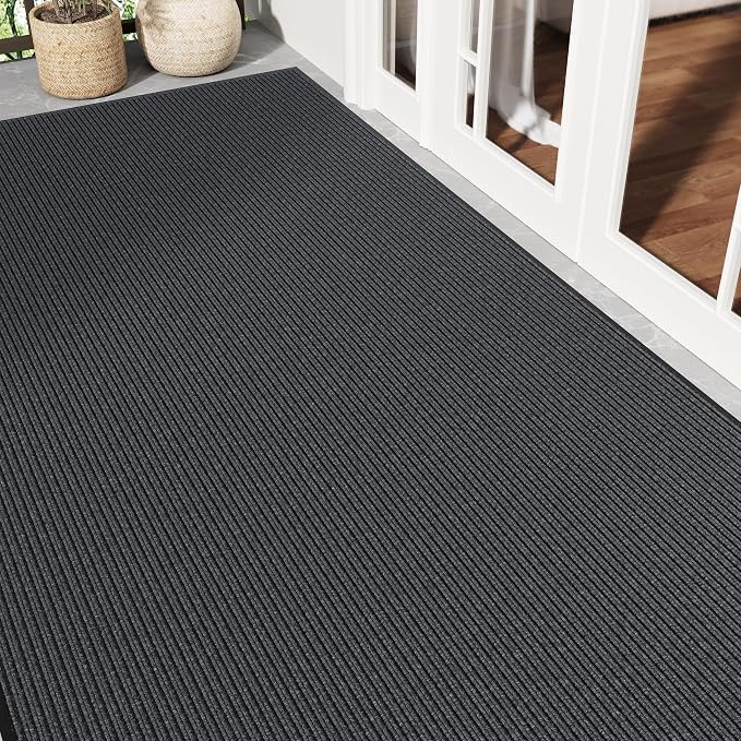 Large Commercial Door Mat, Low Profile Easy Clean Welcome Mat Indoor Outdoor by EZ2LIVE