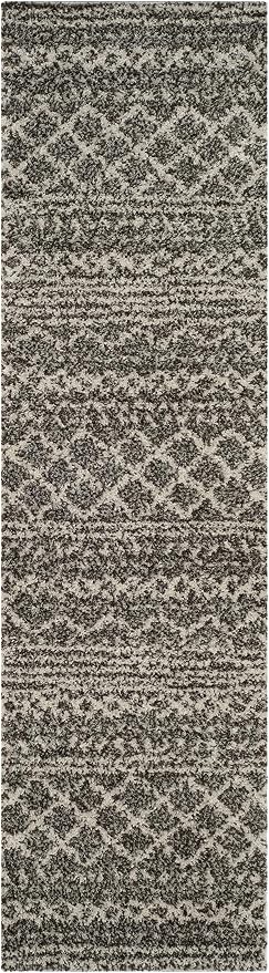 SAFAVIEH Arizona Shag Collection Runner Rug - Image 3
