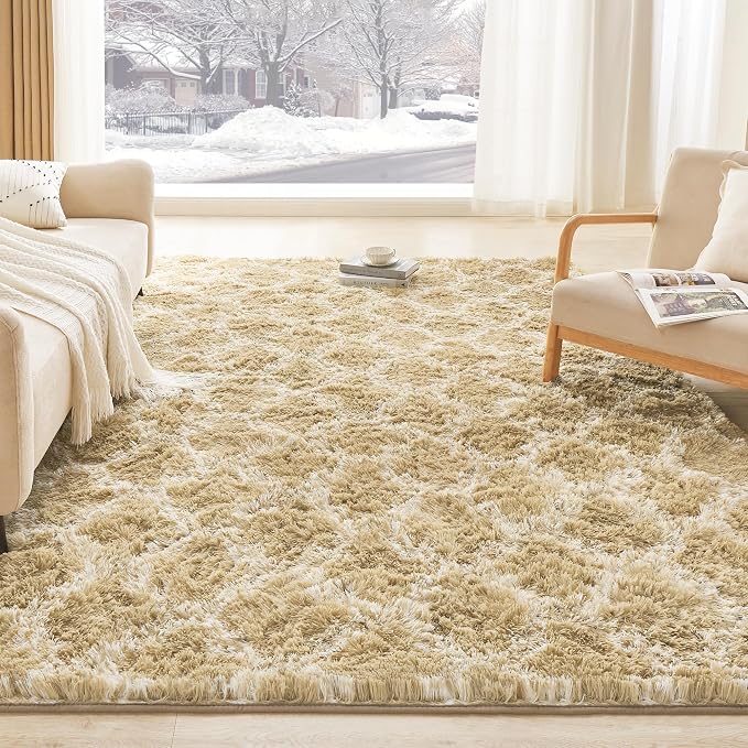 Litanika 8x10 Geometric Shag Area Rug - Image 2