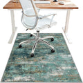 48"x60" Office Chair Mat for Hardwood Tile Floor, Under Desk Carpet Protector by BESBLEE
