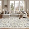 cotiled 6x9 Area Rug Machine Washable Vintage Carpet by COTILED