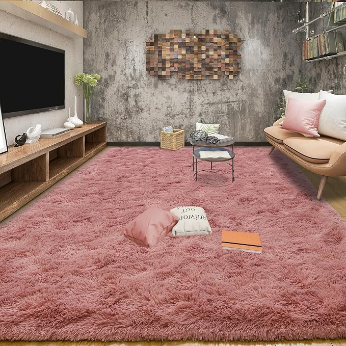 Tepook Super Soft Fluffy Rug for Bedroom, Modern Shaggy Fuzzy Kids Rugs for - Image 3