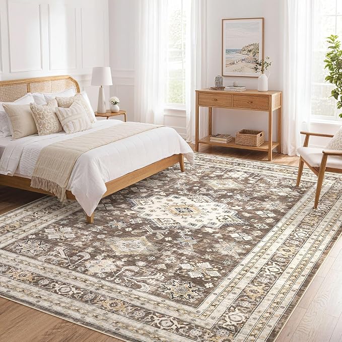 Vintage Living Room Area Rug 9X13 - Image 8