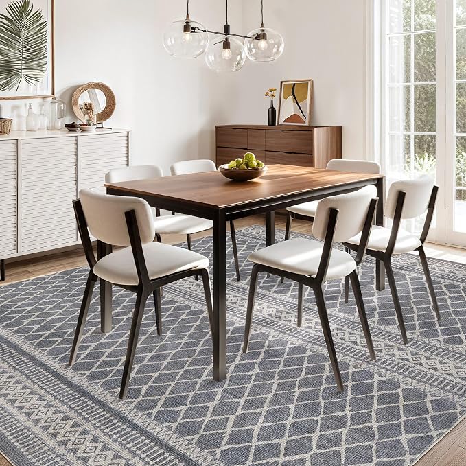cotiled 6x9 Area Rugs Living Room Rug: Washable Boho Rugs - Image 6