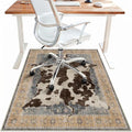 36"x60" Office Chair Mat for Hardwood Tile Floor, Under Desk Carpet Protector by BESBLEE