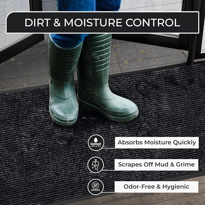 Commercial Door Mat 3'x10' Heavy Duty Industrial Floor Mat - Image 3