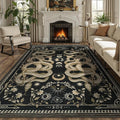 DCX Washable 5x7 Snake Rug, Soft Low Pile Carpet, Kid & Pet Friendly by DCXWashableRug