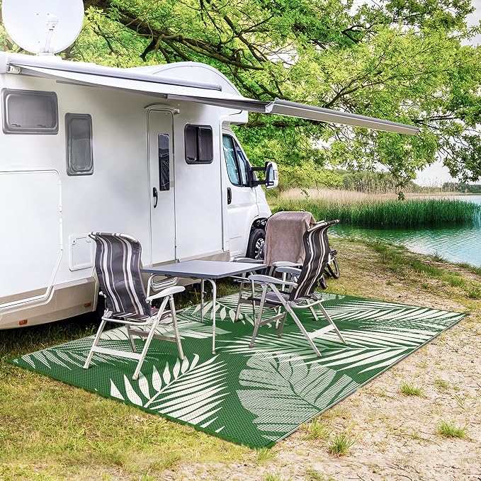 GENIMO Outdoor Rug 8' x 10' Waterproof - Image 5