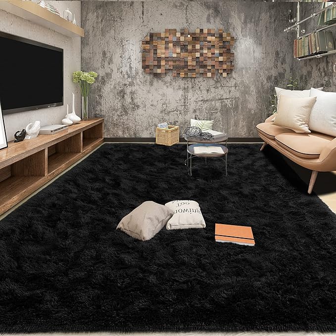 Tepook Super Soft Fluffy Rug for Bedroom, Modern Shaggy Fuzzy Kids Rugs for - Image 3