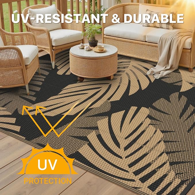 GENIMO Waterproof Outdoor Rug 8' x 10' - Image 4
