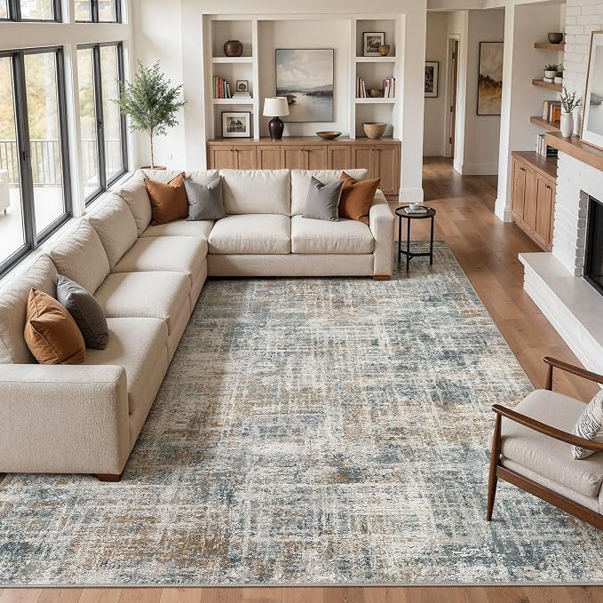 cotiled Washable 10x14 Area Rug - Image 5