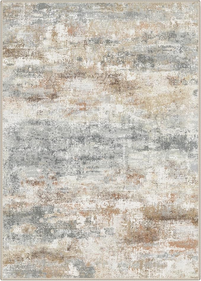 BEIMO Area Rugs 5x7 for Living Room Bedroom, Modern Abstract Machine Washable - Image 5