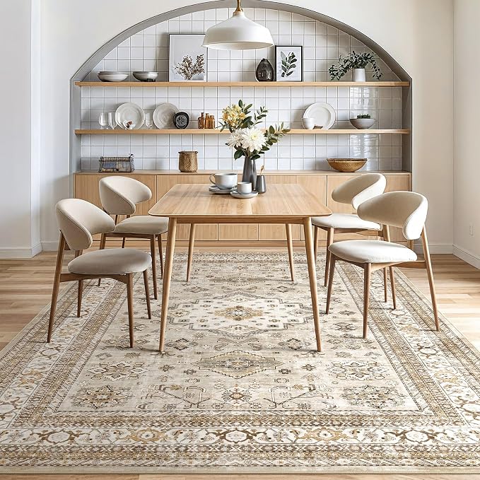 Vintage Living Room Area Rug 10x14 - Image 8