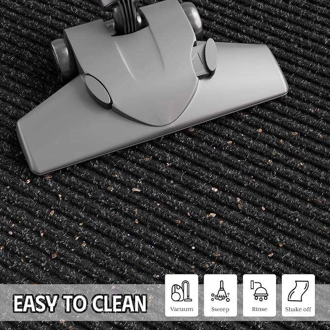 Front Door Mat 3' x 5', Low Profile Heavy Duty Door Mat Outside Entrance - Image 7