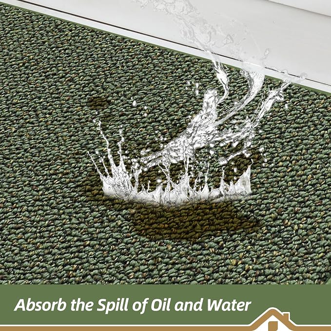 BEQHAUSE Kitchen Runner Rugs 20"x48", Non-Slip Kitchen Mats - Image 3