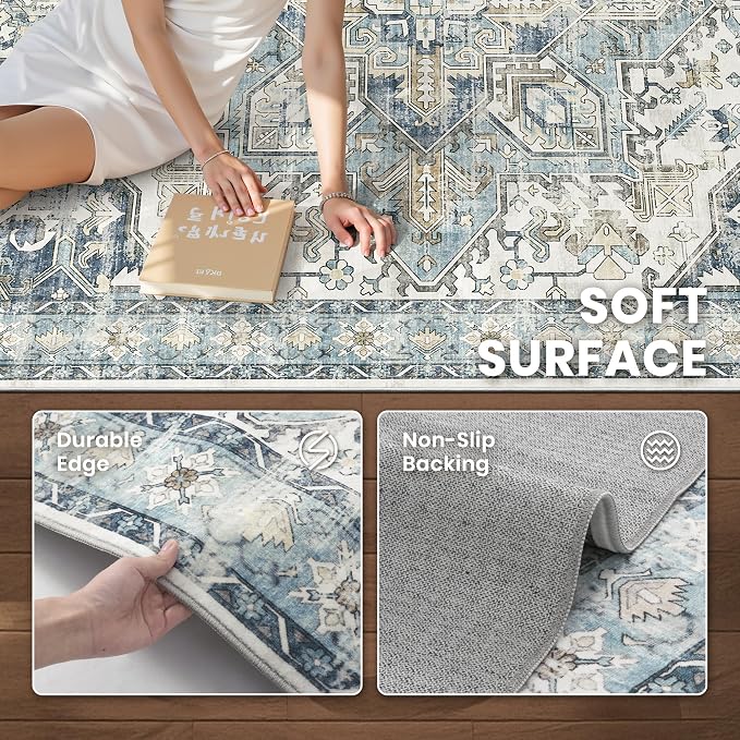 zesthome 10x14 Area Rugs-Washable Rug - Image 6