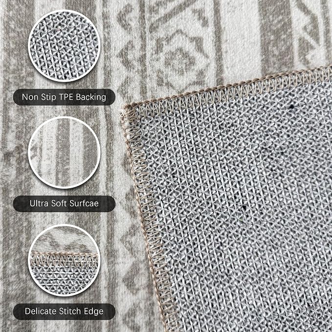 RUGSURE Washable Area Rugs 8' x 10' - Image 7