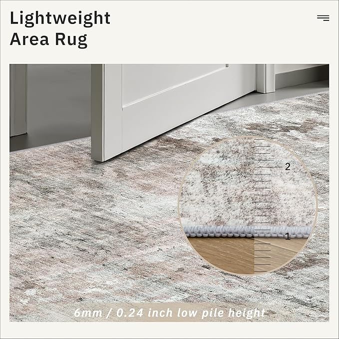 Soalmost Runner Rug 2x5 Washable Non-Slip Kitchen Runner Rugs - Image 7