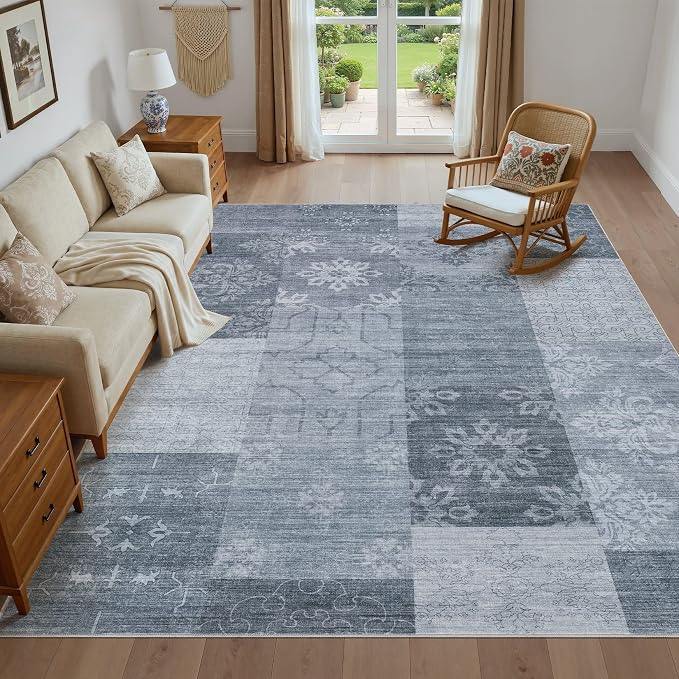 UERMEI 9x12 Area Rug for Living Room - Image 5