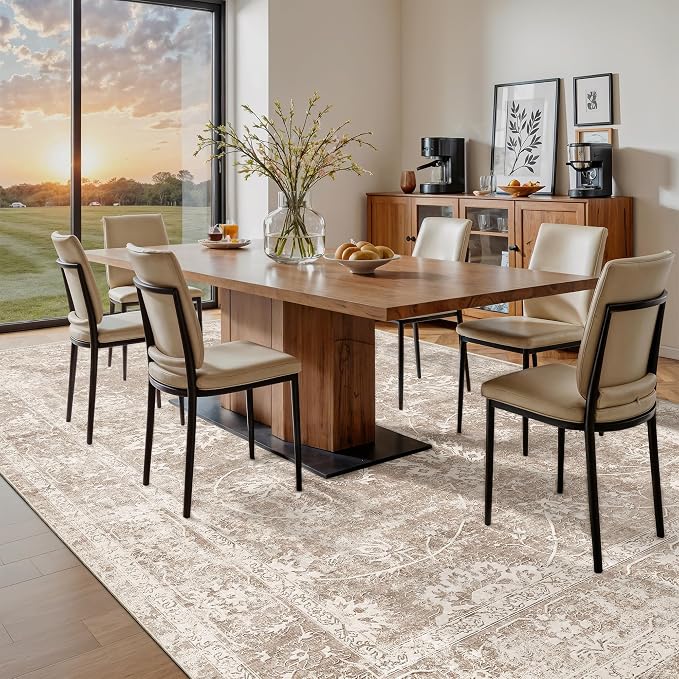 Madane 9x12 Area Rugs for Living Room, Machine Washable Rug - Image 3