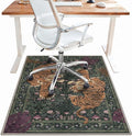 48"x60" Office Chair Mat for Hardwood Tile Floor, Under Desk Carpet Protector by BESBLEE