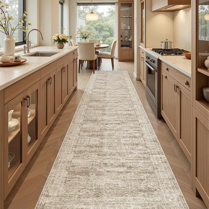Soalmost Runner Rug 2'x10' Washable Non-Slip Runner Rugs - Image 2
