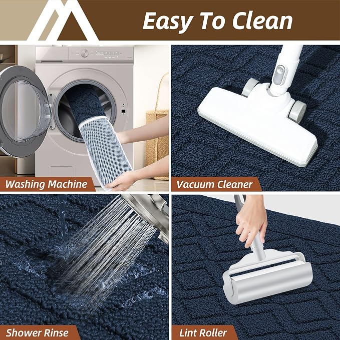 COSY HOMEER-Kitchen-Rugs-and-Mats 20"x48" Non Slip Kitchen Mats - Image 5