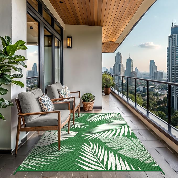 GENIMO Outdoor Rug 6' x 9' Waterproof - Image 4