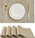 Leetaltree Light Brown Placemats Set of 4 by Leetaltree-ArtatEveryTable