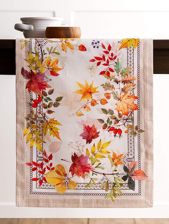 Maison d' Hermine Table Runner 100% Cotton 14.50" x 60" | Table Runners 60 - Image 8
