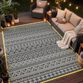 MontVoo-Outdoor Rug Carpet 9x12 ft by MontVoo