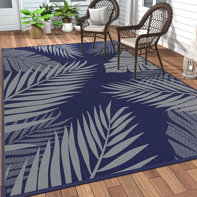 GENIMO Outdoor Rug 10' x 14' Waterproof by GENIMO