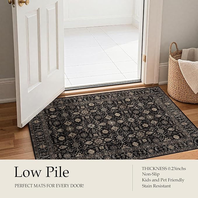 Ruaruarug Washable Area Rug Runner 2×6 - Image 7