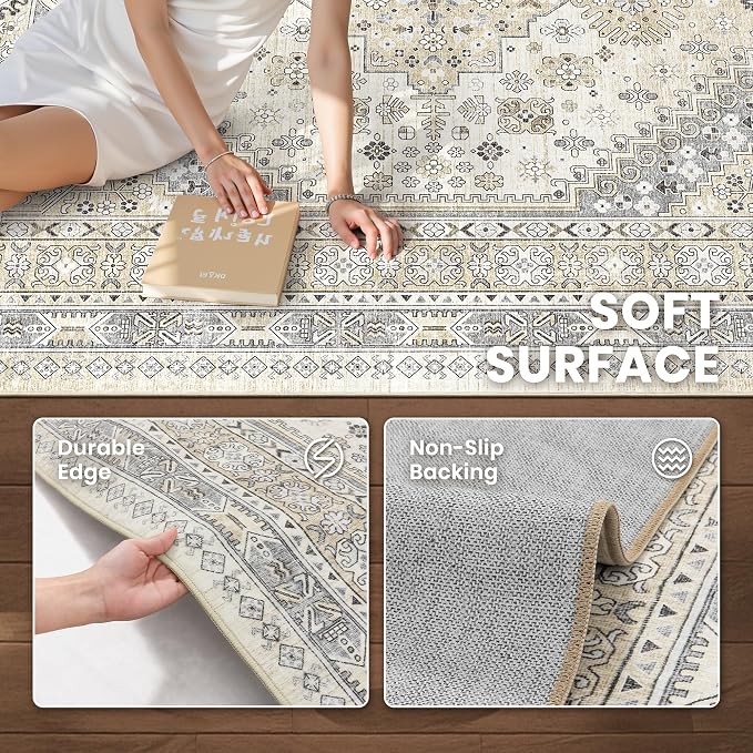 zesthome Washable Runner Rug 2.5x8 - Image 5