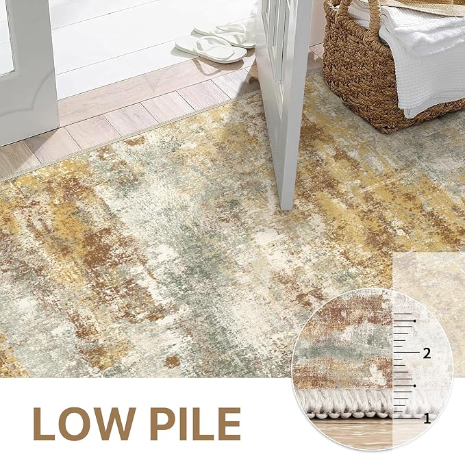 BEIMO Area Rugs 5x8 for Living Room Bedroom, Modern Abstract Machine Washable - Image 9