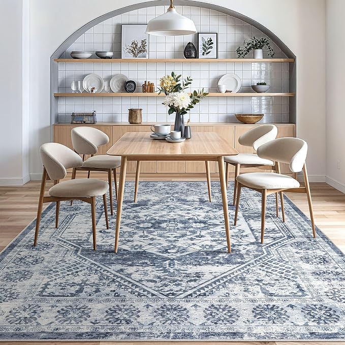 Vintage Living Room Area Rug 6x9 - Image 7