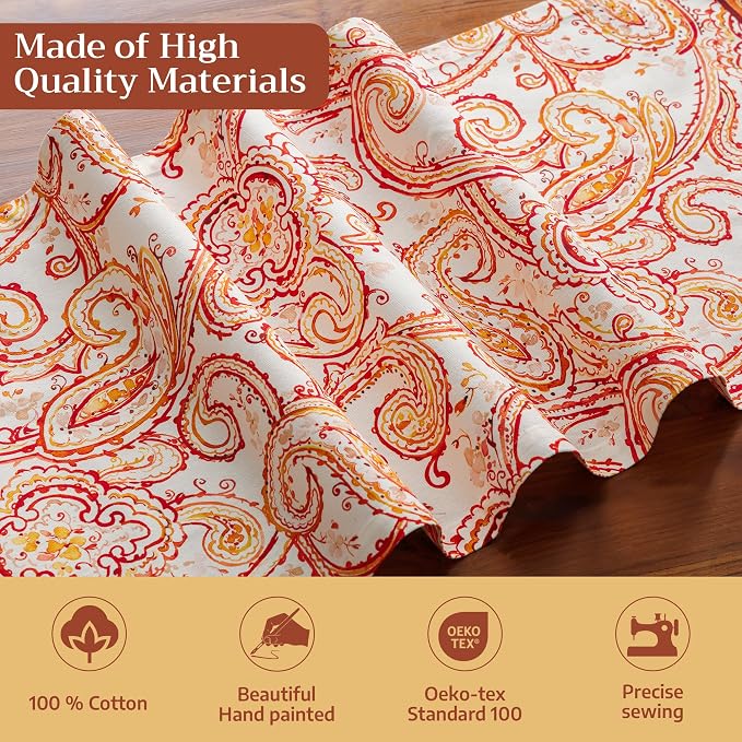 Maison d' Hermine Table Runner 100% Cotton 14.50" x 48" | Table Runners 48 - Image 3