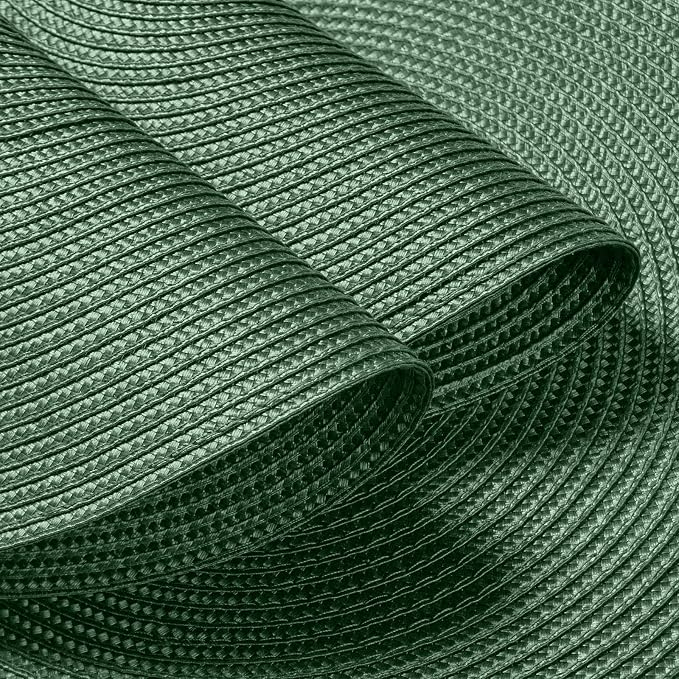 FunWheat Round Braided Placemats Set of 4 Table Mats - Image 4