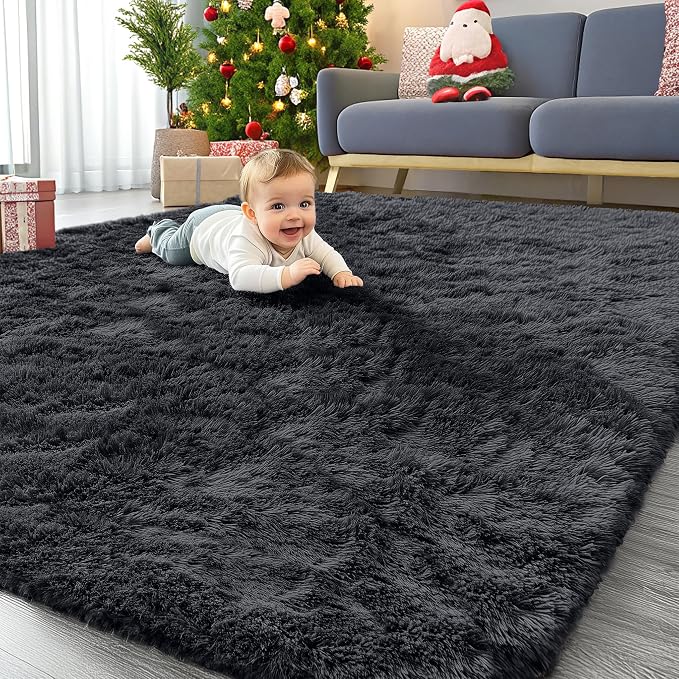 OLANLY 6x11 Machine Washable Large Area Rugs by OLANLY