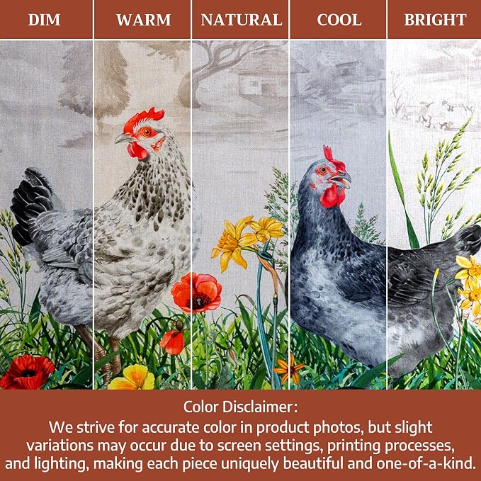 Maison d' Hermine Placemats Set of 4 Reusable 100% Cotton | Cloth Place Mats - Image 6
