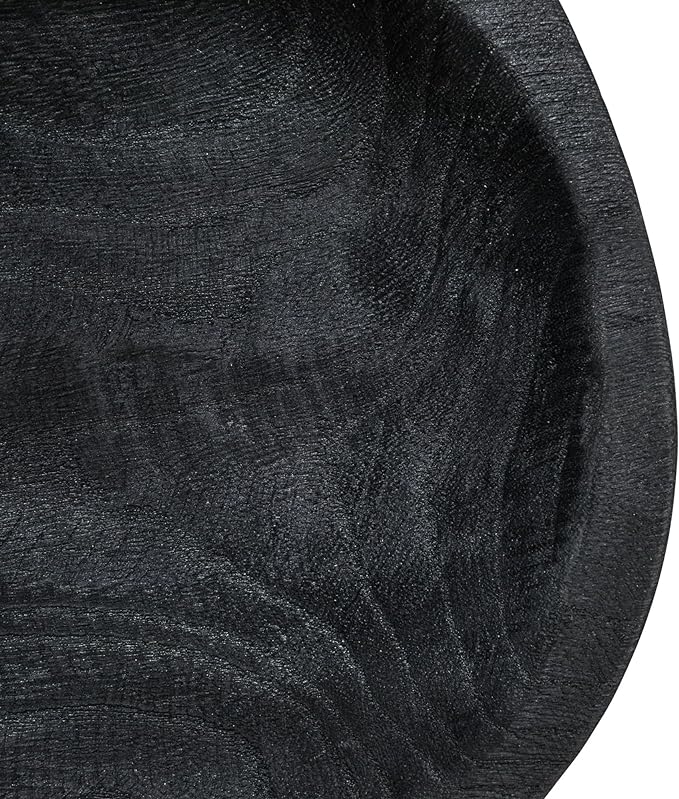 Bloomingville Hand-Carved Paulownia Wood Bowl - Image 2