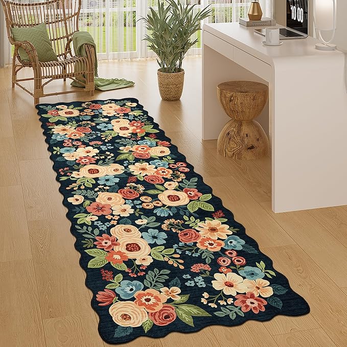 DUKINO 2x10 Runner Rug for Hallway, Washable Kitchen Rug - Image 7