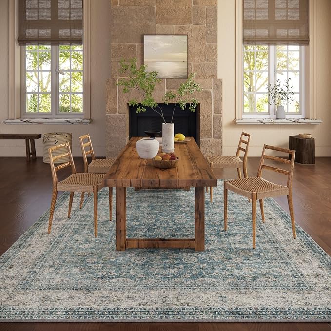 Area Rugs 9x12 Living Room: Washable Rugs - Image 5