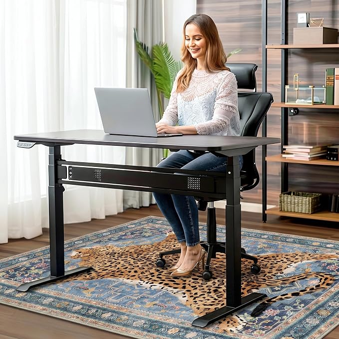 48"x72" Office Chair Mat for Hardwood Tile Floor, Under Desk Carpet Protector - Image 2