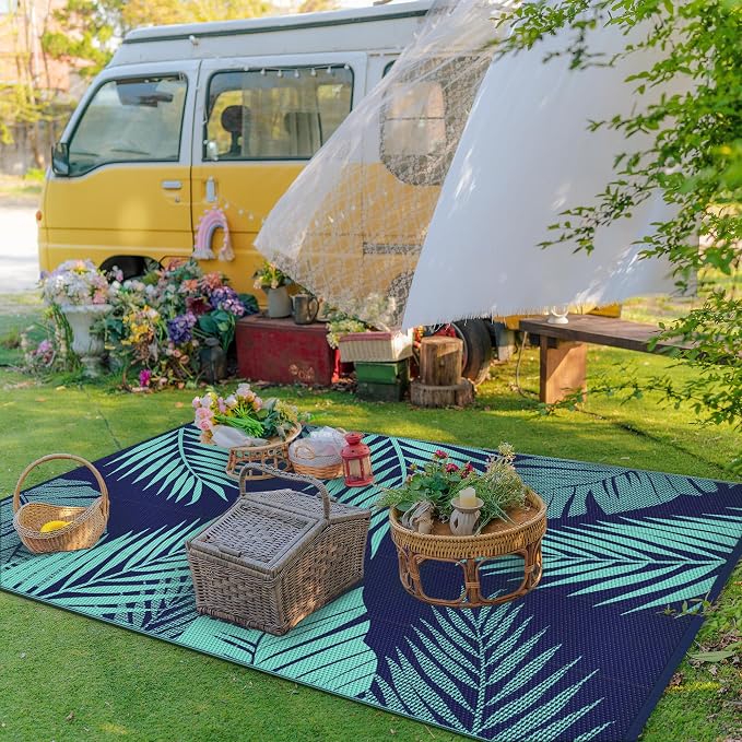 GENIMO Outdoor Rug 8' x 10' Waterproof - Image 3