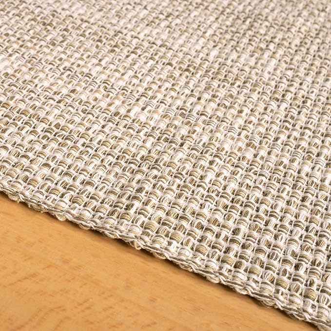 100% Cotton Table Runner for Dining Room Tables Rectangle Two Tone Woven Fabric - Image 5